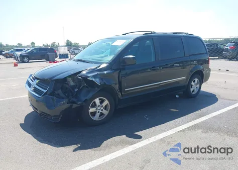 2010 Dodge Grand Caravan Sxt z USA, uszkodzony, nr VIN 2D4RN5D17AR216107